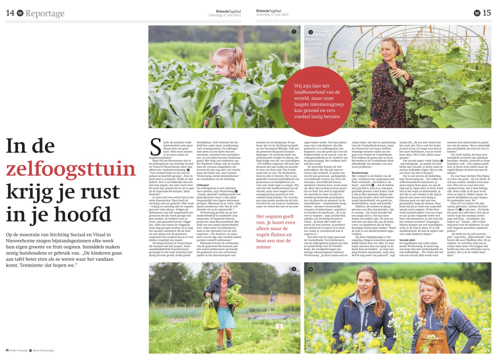 Friesch Dagblad op bezoek